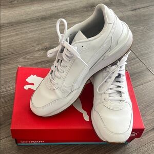 Puma Men's Classic White Sneakers